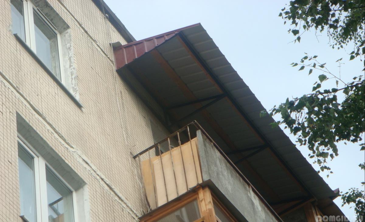 Благоустраиваем балкон, как сделать крышу на балконе, делаем.